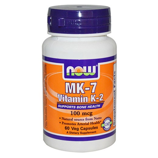 NOW FOODS MK-7 ΒΙΤΑΜΙΝΗ K-2 100mcg (60 ΚΑΨΟΥΛΕΣ)