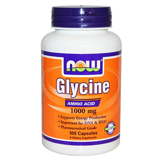 NOW FOODS GLYCINE 1000mg (100 ΚΑΨΟΥΛΕΣ)