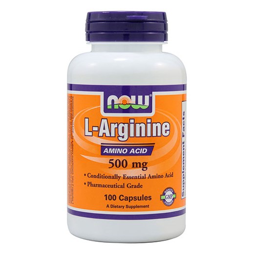 NOW FOODS L-ARGININE 500mg (100 ΚΑΨΟΥΛΕΣ)