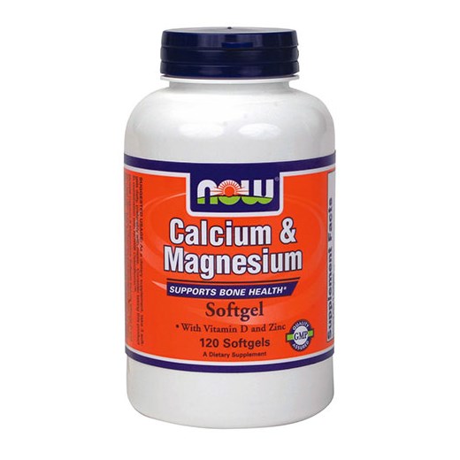 NOW FOODS CALCIUM & MAGNESIUM with VITAMIN D & ZINC (120 ΜΑΛΑΚΕΣ ΚΑΨΟΥΛΕΣ)