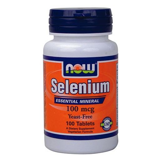 NOW FOODS SELENIUM 100mcg - YEAST FREE (100 ΤΑΜΠΛΕΤΕΣ)