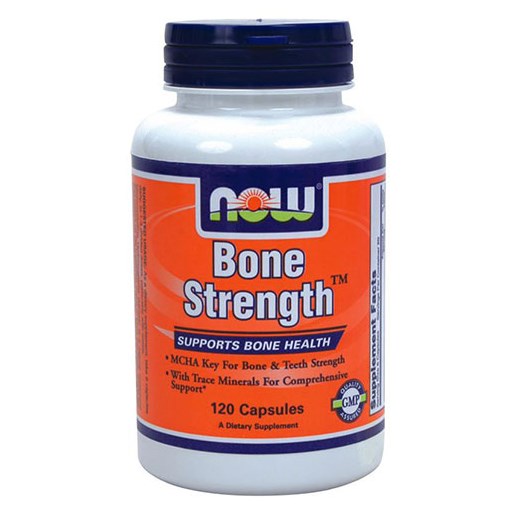 NOW FOODS BONE STRENGTH with CALCIUM (MCHA FORMULA) (120 ΚΑΨΟΥΛΕΣ)