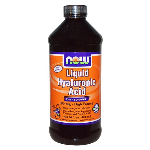 NOW FOODS LIQUID HYALURONIC ACID 100mg (473.1ML)