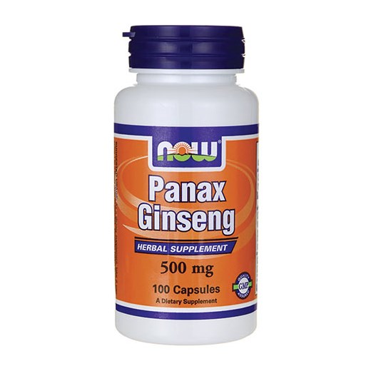 NOW FOODS PANAX GINSENG 500mg (100 ΚΑΨΟΥΛΕΣ)