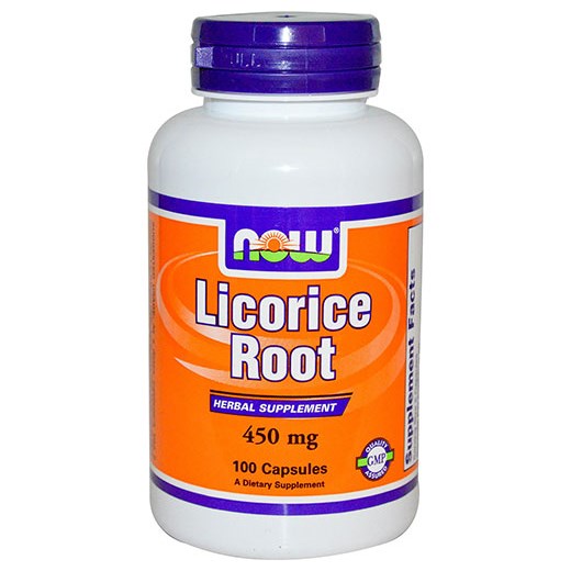 NOW FOODS LICORICE ROOT 450mg (100 ΚΑΨΟΥΛΕΣ)