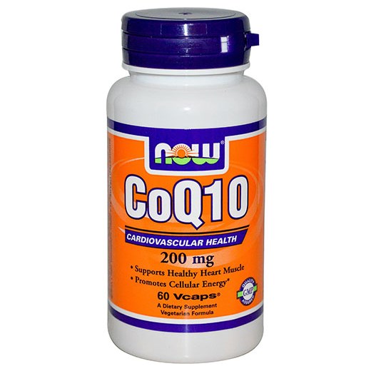 NOW FOODS CoQ10 200mg (60 ΚΑΨΟΥΛΕΣ)