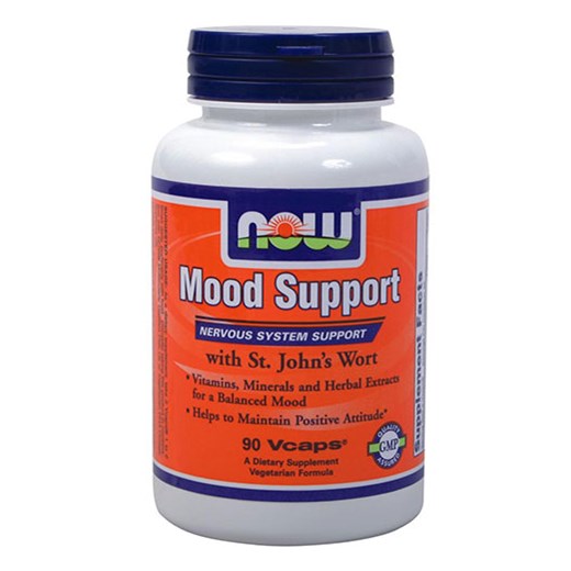 NOW FOODS MOOD SUPPORT with ST JOHNS WORT (90 ΚΑΨΟΥΛΕΣ)