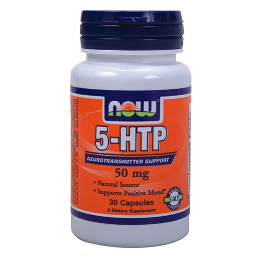 NOW FOODS 5-HTP 50mg (30 ΚΑΨΟΥΛΕΣ)