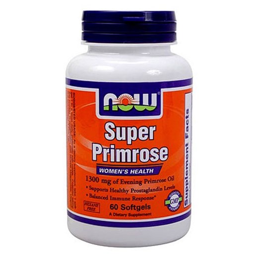 NOW FOODS SUPER PRIMROSE 1300mg (60 ΜΑΛΑΚΕΣ ΚΑΨΟΥΛΕΣ)
