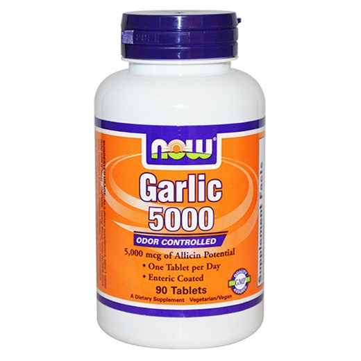 NOW FOODS GARLIC 5000 (90 ΤΑΜΠΛΕΤΕΣ)