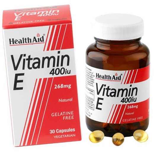 HEALTH AID Vitamin E 400 i.u. - Βιταμίνη Ε (30 ΚΑΨΟΥΛΕΣ)